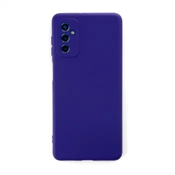 Samsung Galaxy M52 5g Kılıf Nano İçi Kadife Silikon - Mor