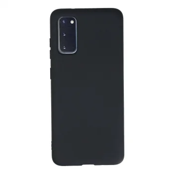 Samsung Galaxy S20 Kılıf Nano İçi Kadife Silikon - Lacivert