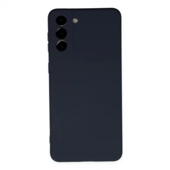 Samsung Galaxy S21 Plus Kılıf Nano İçi Kadife Silikon - Lacivert