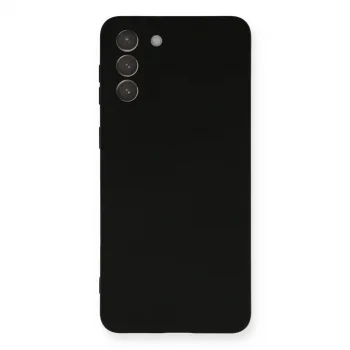Samsung Galaxy S21 Plus Kılıf Nano İçi Kadife Silikon - Siyah