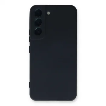 Samsung Galaxy S22 Plus Kılıf Nano İçi Kadife Silikon - Lacivert