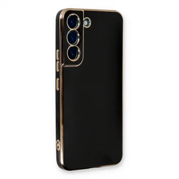 Samsung Galaxy S22 Plus Kılıf Volet Silikon - Siyah