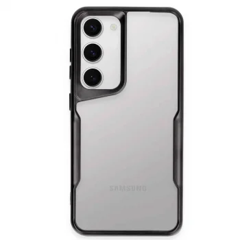 Samsung Galaxy S23 Kılıf Boyi Silikon Kapak - Siyah
