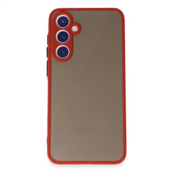 Samsung Galaxy S23 Kılıf Montreal Silikon Kapak - Kırmızı