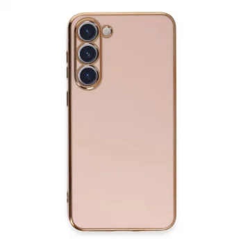 Samsung Galaxy S23 Kılıf Volet Silikon - Pembe