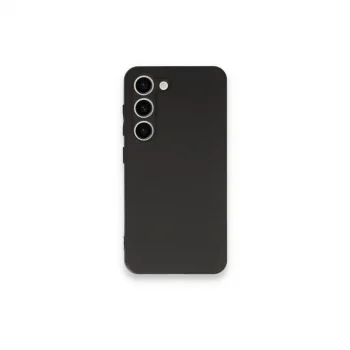 Samsung Galaxy S23 Plus Kılıf First Silikon - Siyah