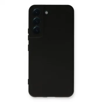 Samsung Galaxy S23 Plus Kılıf Nano İçi Kadife Silikon - Siyah