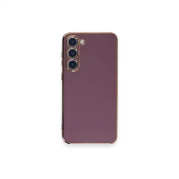 Samsung Galaxy S23 Plus Kılıf Volet Silikon - Mor