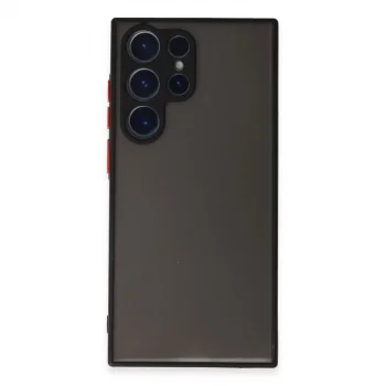 Samsung Galaxy S23 Ultra Kılıf Montreal Silikon Kapak - Siyah