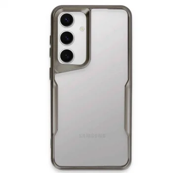 Samsung Galaxy S24 Kılıf Boyi Silikon Kapak - Titan Gri