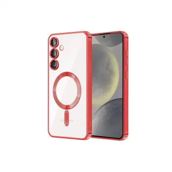 Samsung Galaxy S24 Kılıf Kross Magneticsafe Kapak - Kırmızı