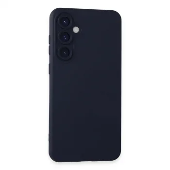 Samsung Galaxy S24 Kılıf Nano İçi Kadife Silikon - Lacivert
