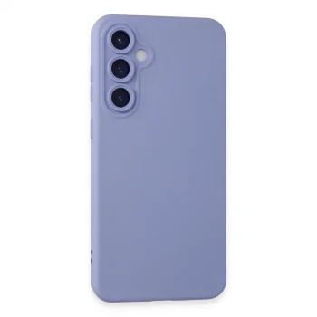 Samsung Galaxy S24 Kılıf Nano İçi Kadife Silikon - Lila