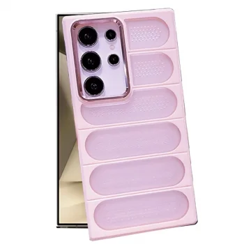 Samsung Galaxy S24 Ultra Kılıf Airmax Silikon Kapak - Pembe