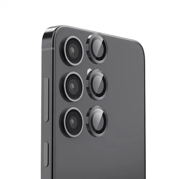 Samsung Galaxy S25 Plus Raze Metal Kamera Lens - Siyah