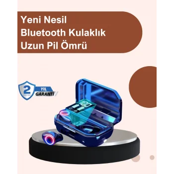 Şarj Kutulu TWS Kulaklık – Otomatik Eşleşme ve Hızlı Şarj