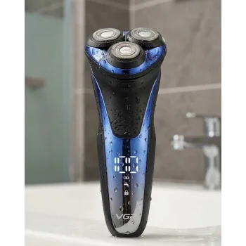 Şarjlı Elektrikli Sakal Tıraş Makinesi LED Ekranlı Islak Kuru Kullanım