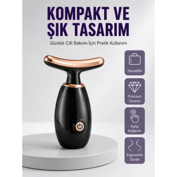 Serum Emilimini Artıran Yüz Masaj Cihazı Yeni Nesil