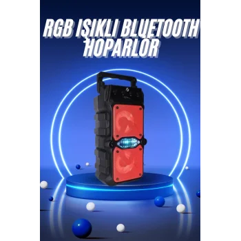 Ses Bombası Kablosuz Bluetooth Hoparlör Çift Çıkışlı Yüksek Ses Kaliteli Hoparlör