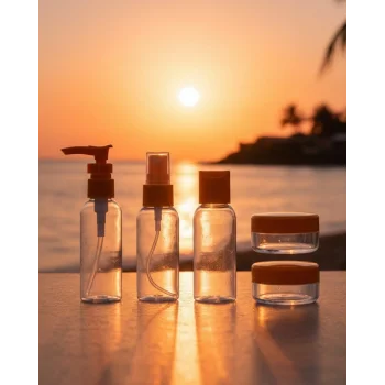 Seyahat Boy 5’li Kozmetik Dolum Seti 30 ml Sızdırmaz Tasarım