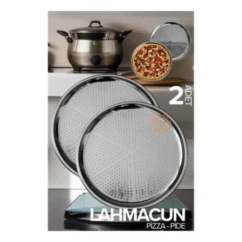 Shopwave 2li Pizza Tepsisi 25cm ve 15cm