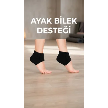 Silikon Tabanlı Ortopedik 2li Topuk Dikeni Destek Çorap Seti