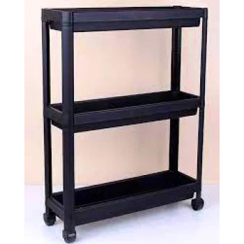 SİYAH ÇOK AMAÇLI KATLI RAF ÜNİTESİ (5047)