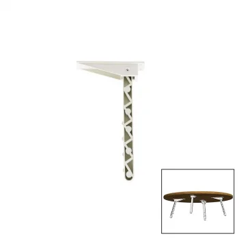 SOFRA AYAK  KOMPLE PLASTİK   20CM   AÇ KAPA (5047)