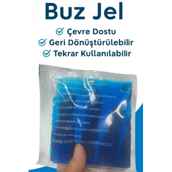 Soğuk Sıcak Kullanıma Uygun 1 Adet Jel Kompres – Termojel Paket