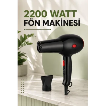 Soğuk ve Sıcak Üfleme Özellikli AC Motorlu Saç Kurutma Makinesi