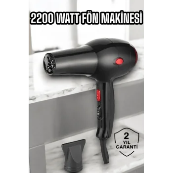 Soğuk ve Sıcak Üfleme Özellikli AC Motorlu Saç Kurutma Makinesi