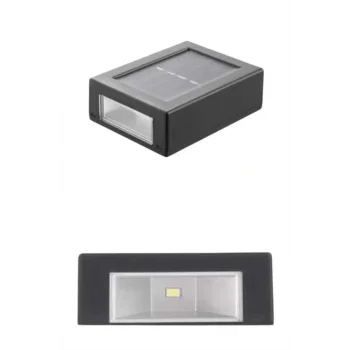 Solar Güneş Enerjili Çift Taraflı Duvar Lambası Çift Taraflı Duvar Lamba Güneş Enerjili