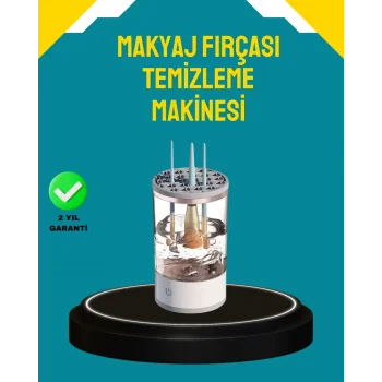 Sonik Teknoloji ile Derinlemesine Makyaj Fırçası Temizleyici
