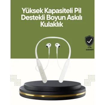 Spor ve Günlük Kullanım İçin 100 Saatlik Kablosuz Kulaklık