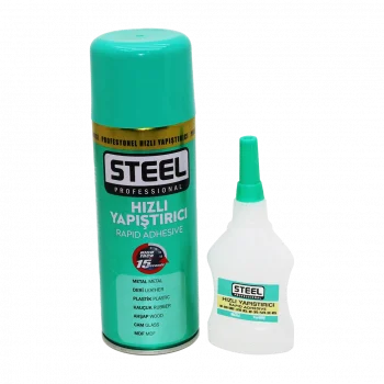 STEEL 400ML+60GR BÜYÜK HIZLI YAPIŞTIRICI (5047)