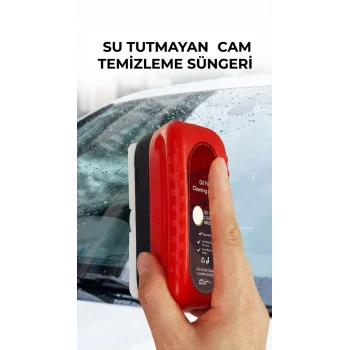 Su Bırakmayan Özel Araç Cam Temizleme Süngeri, Pratik Kullanım