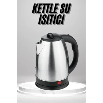 Su Isıtıcı 220 - 240 V Paslanmaz Çelik Kettle Uzun Ömürlü 2000 Watt