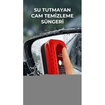 Su İz Bırakmayan Araç Camı Temizleme Süngeri, Pratik Kullanım