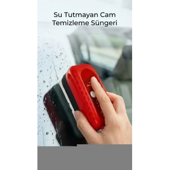 Su İz Bırakmayan Pratik Araç Camı Temizleme Süngeri