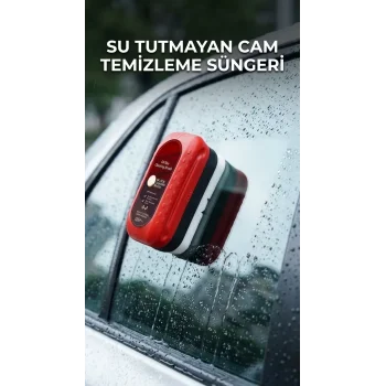 Su Tutmayan Araç Camı Temizleme Süngeri - Etkili Temizlik