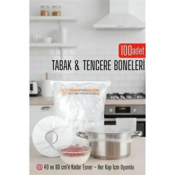 Tabak Ve Tencere Bone Seti 2 Boyutlu 100 Adet 718847