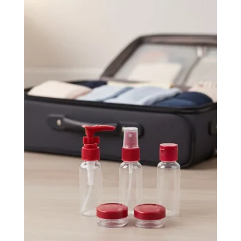 Taşınabilir 5 Parça Seyahat Kozmetik Dolum Seti 30 ml