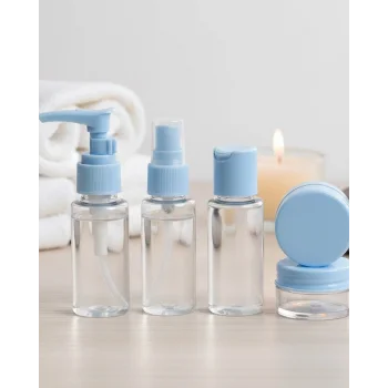 Taşınabilir 5 Parça Seyahat Kozmetik Seti 30 ml Sızdırmaz