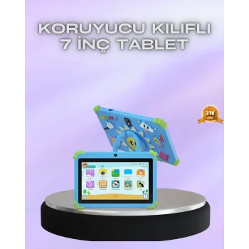 Taşınabilir 7 İnç Tablet Göz Koruyucu Ekran ve Uzun Pil Ömrü