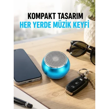 Taşınabilir Bluetooth Hoparlör  Eller Serbest Arama Özellikli Yeni Nesil