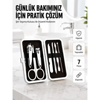 Taşınabilir Çantalı Çok Fonksiyonlu Bakım Seti