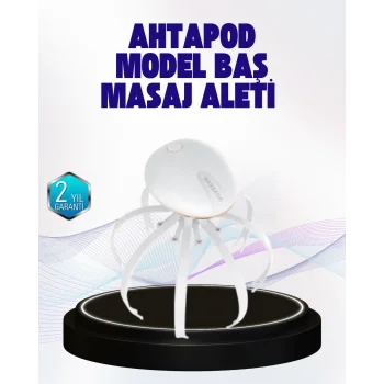 Taşınabilir Elektrikli Kafa Masaj Cihazı Sessiz Motor ve Ergonomik Tasarım