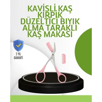 Taşınabilir Kaş ve Kirpik Düzenleme Makası – Ergonomik Tasarım