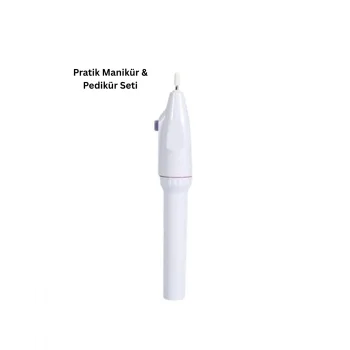 Taşınabilir Profesyonel Manikür Pedikür Seti