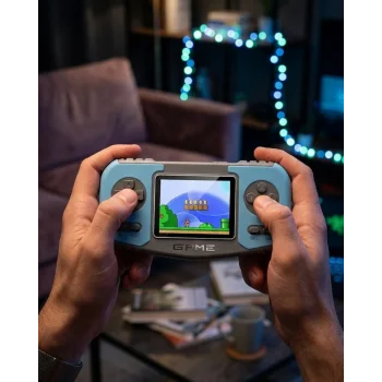 Taşınabilir Retro Oyun Konsolu Dahili Oyunlar TV Bağlantılı Şarjlı El Tipi Oyun Cihazı